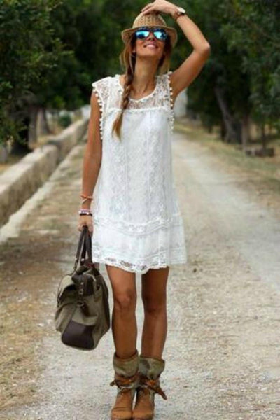 White Summer Dress | White Mini Dress ...